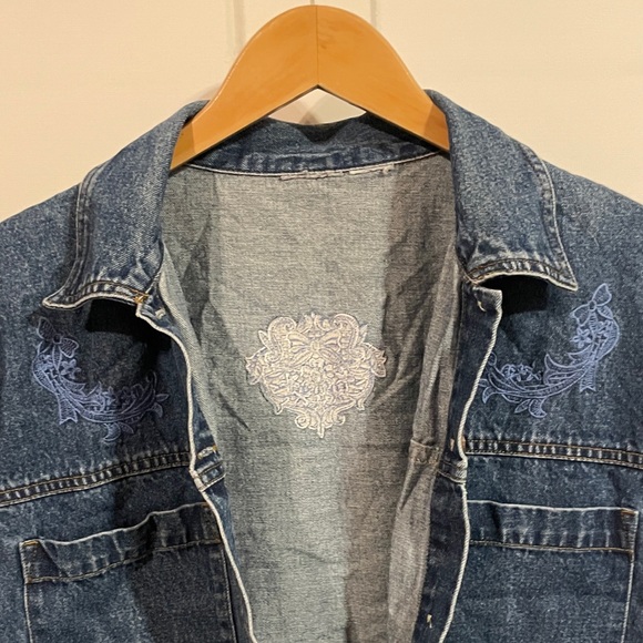 Vintage Blue Denim chore Jacket - Picture 2 of 5